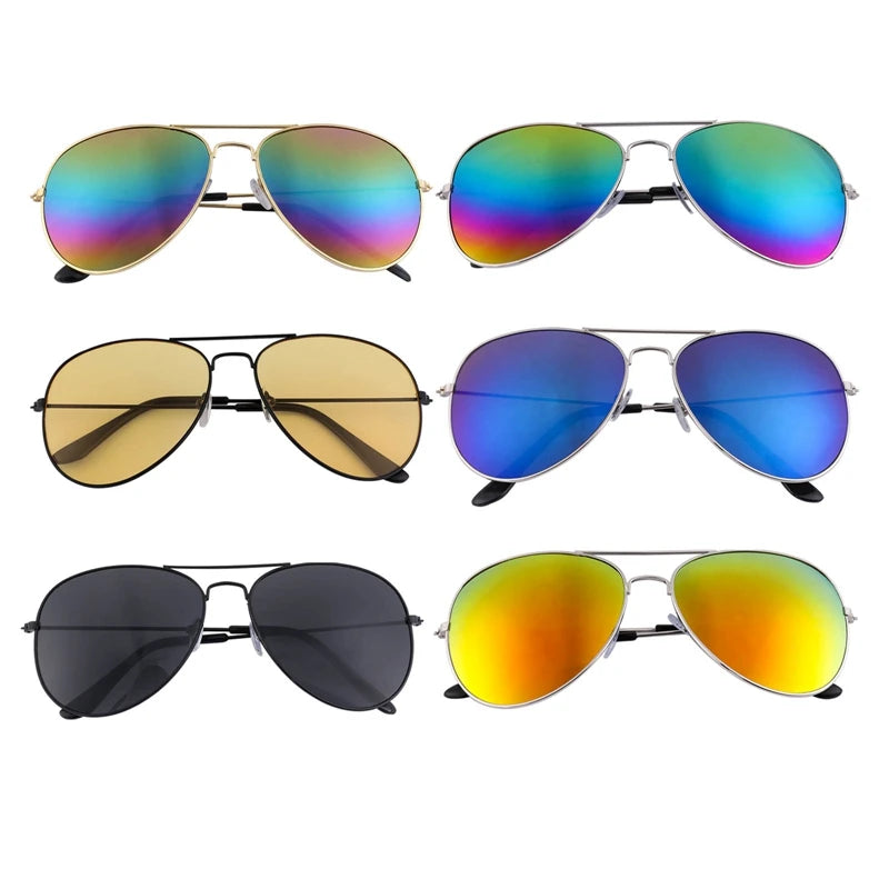 Óculos de Sol Aviador, proteção UV, Anti-Reflexo polarizado alumínio-magnésio: "Cores para todos os horizontes. Veja o mundo com mais estilo."