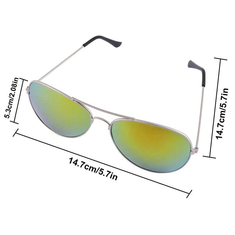 Óculos de Sol Aviador, proteção UV, Anti-Reflexo polarizado alumínio-magnésio: "Cores para todos os horizontes. Veja o mundo com mais estilo."