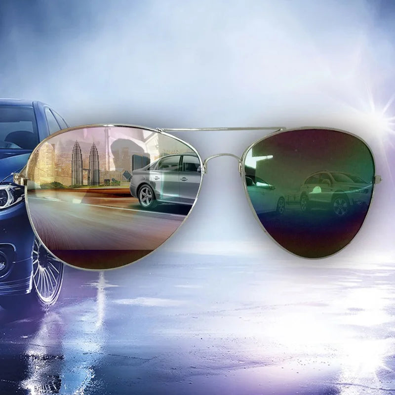 Óculos de sol Aviador Polarizador, Proteção UV, ANTI-BRILHO, óculos de sol de ALUMÍNIO MAGNÉSIO polarizados.
