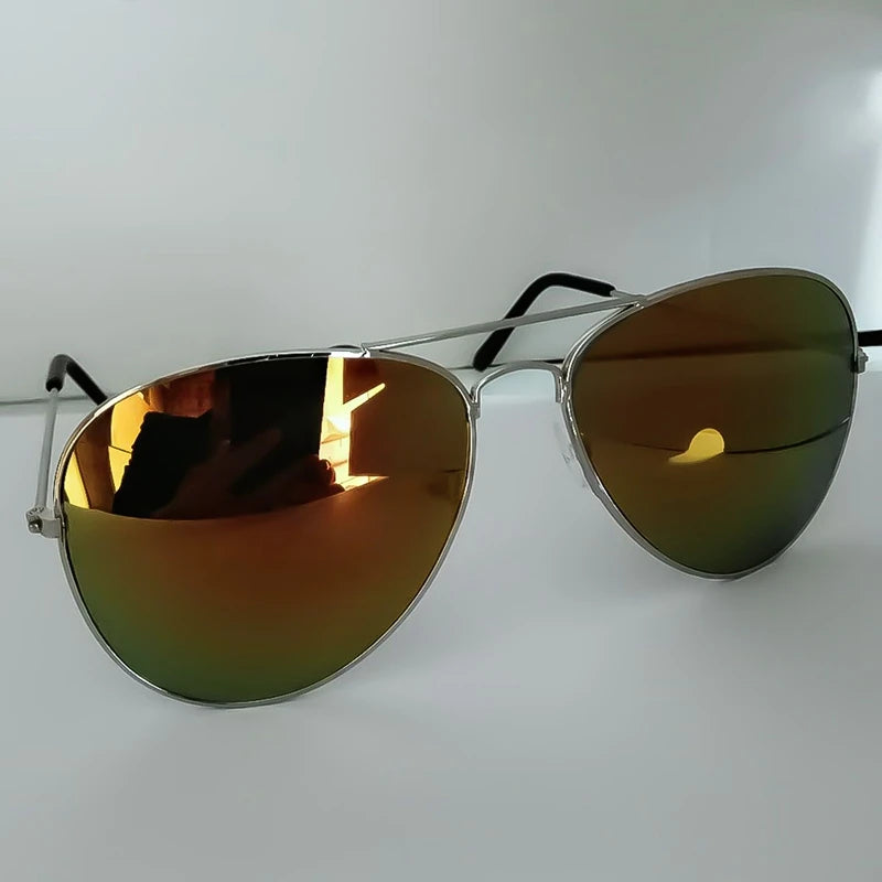 Óculos de sol Aviador Polarizador, Proteção UV, ANTI-BRILHO, óculos de sol de ALUMÍNIO MAGNÉSIO polarizados.